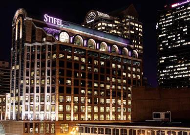 Stifel Home Office at Night